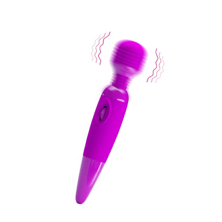 Pretty Love Silicone Wand Purple