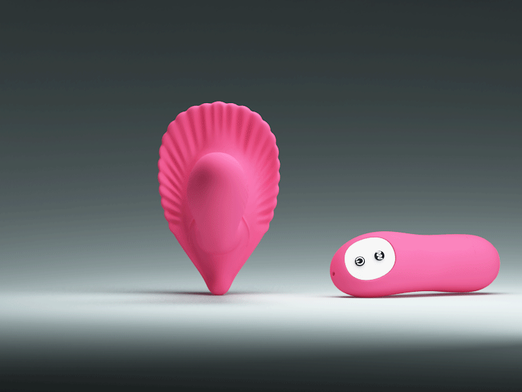 Pretty Love Silicone Pink Clamshell