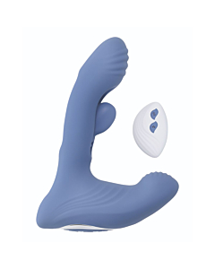 Gender X - Flapjack Lavender &mdash; side view of the lavender device with remote