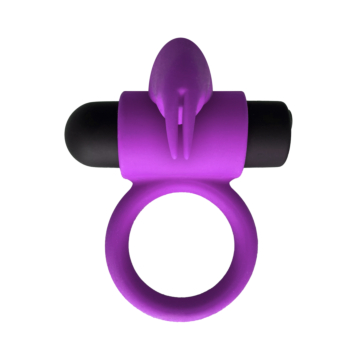 E9 Purple Rechargeable Vibrating Ring