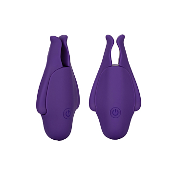 CalExotics Nipplettes Purple ABS/PVC Silicone