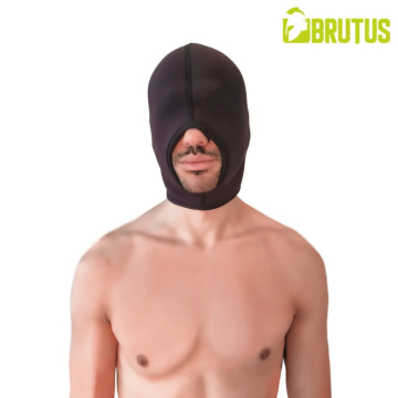BRUTUS Blind Neoprene Face Fucker Hood Black / Black