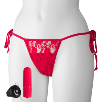 Screaming O Remote Panty Vibe Red.