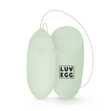 LUV Vibrating Egg Remote Control 10m Green