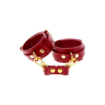 Taboom Wrist Cuffs Red Polyurethane.
