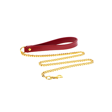 Taboom Red Chain Leash Polyurethane