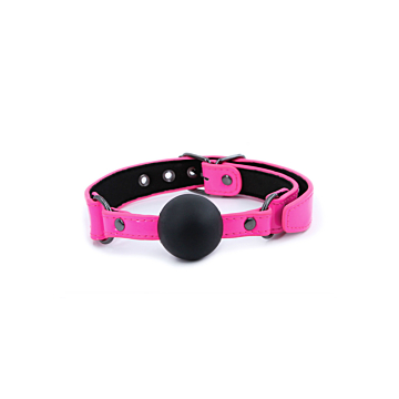 NS NOVELTIES Electra Ball Gag - Pink: Perfectly Pink Passion!