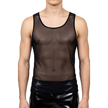 Men’s Sheer Mesh Tank Top