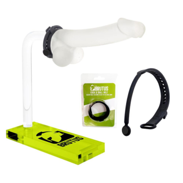 Brutus Click-N-Go Cock Ring Silicone Adjustable