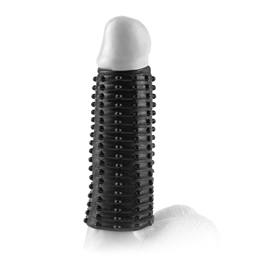 Penis Sleeve - Pipedream Fantasy X-tensions Magic Pleasure Sleeve Black 5.5in