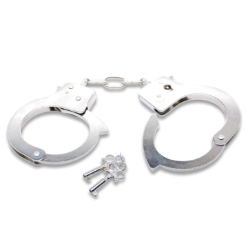 Pipedream Fetish Fantasy Silver Metal Handcuffs