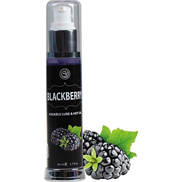 Hot Effect Kissable Lubricant Blackberry 50ml - Secret Play