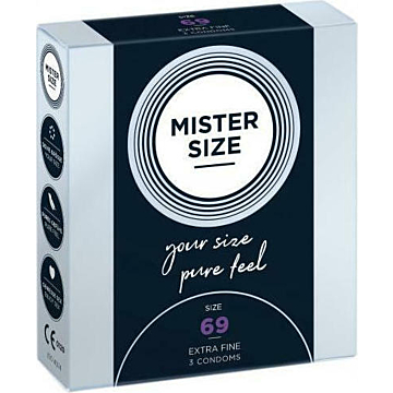 Experience Pure Comfort with Mister Size 69mm - 3 Pack