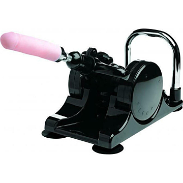 Couples Machine - Xr Brands LoveBotz Sex Machine Deluxe Adjustable Black
