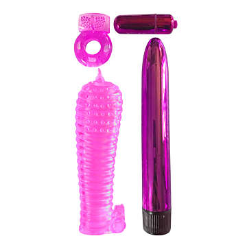 Pipedream Classix Ultimate Pleasure Couples Kit 18cm Pink