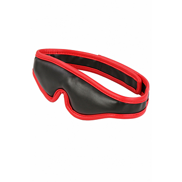 Soiemio Quilted Red Vegan Leather Mask