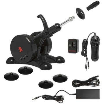 Doc Johnson Black Power Banger Black ABS/PVC