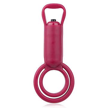 Screaming O Omega Ring Intense Red ABS/PVC Silicone