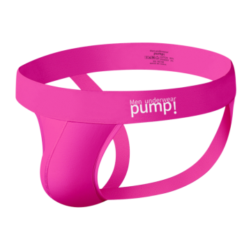 Pump Men's Sexy Cotton  Jockstrap Pink