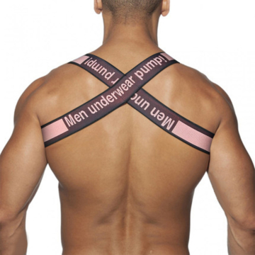 Men's Underear Harness Pink