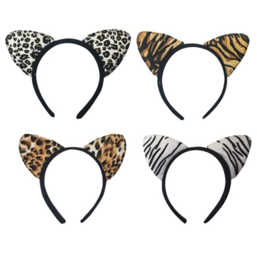 Kinksters Tiger Ear Hairband Multi Color