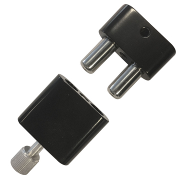 MOI Submission Steel Double Popper Black