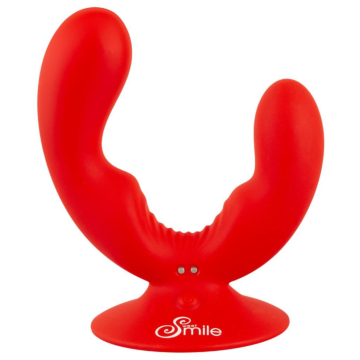 Sweet Smile Dual Vibrator with Suction Cup