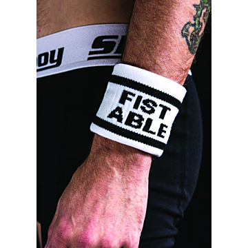 MisterB Sk8erboy Black Sweatband: FIST ABLE!
