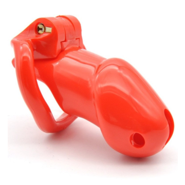 Kinksters Red Cock Cage - Solid ABS/PVC