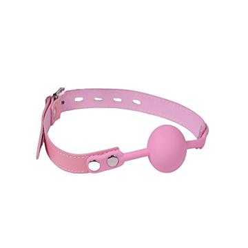 Kinksters' Pink Silicone Glamor Gag - Add Sparkle to Your Playtime