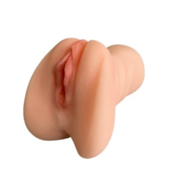 Masturbator Pussy&Ass Myra, TPE, Natural, 15 cm, 507 gr, Passion Labs