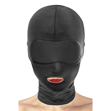 Kinksters Open Mouth Mask Black.