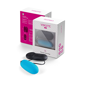 Virgite G4 Rechargeable Egg And Remote Blue