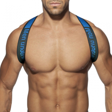 Men's Underear Harness Blue