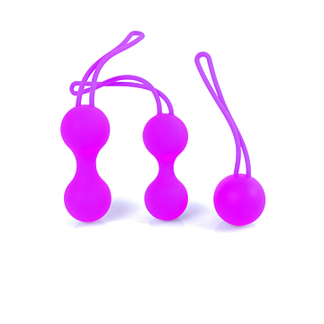 Kinksters Strengthen Pink Silicone Kegal Balls