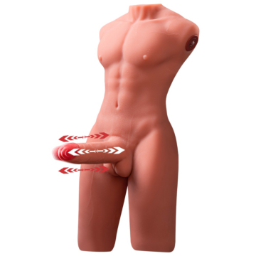 Jason Body Ass Masturbator and Dildo Thrusting Male Torso