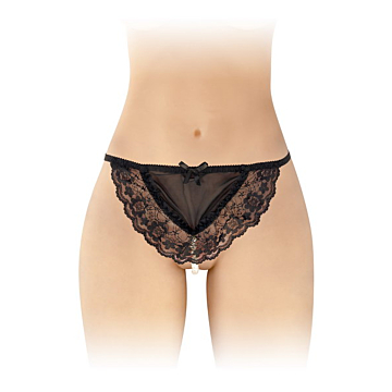 Kinksters Pearl Thong Black.