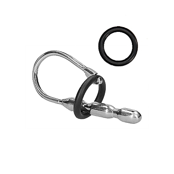 Shots Media Silver Metal Stretcher - Urethral Sounding