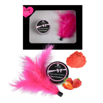 Indulge with Secret Play's Strawberry Powder & Tickler