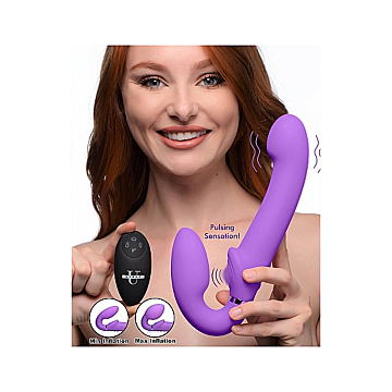 XR Brands 10X Remote Ergo-Fit G-Pulse, Purple