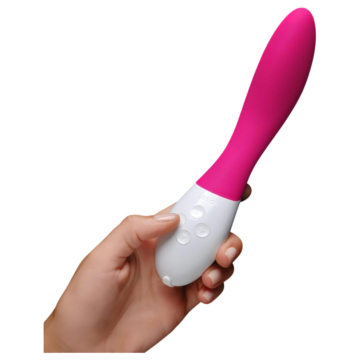Lelo Mona Wave Vibrator Deep G-Spot Cherry