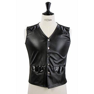 Soiemio Biker's Delight Black Vest.