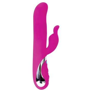 Evolved Pink Pearly Rabbit Silicone Pleasure