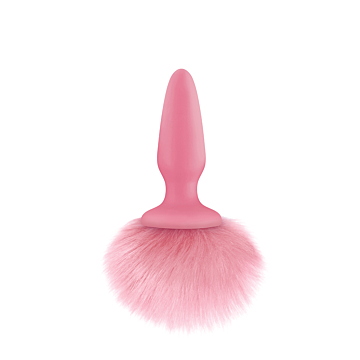 NS NOVELTIES Silicone Bunny Tails Pink