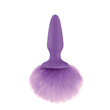 NS NOVELTIES Purple Silicone Bunny Tail