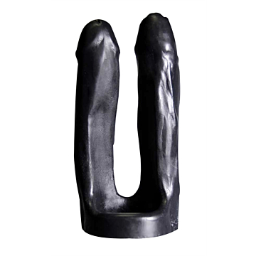 Triple-zone Dildo - Oxballs 3 Way Black, 17cm