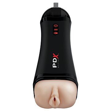PDX Elite Talk Back Stroker Skin ABS/PVC, TPE/TPR
