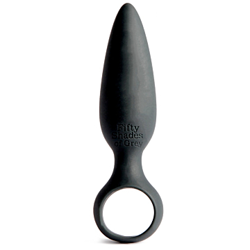 FiftyShadesofGrey BlackSiliconePlug Silicone