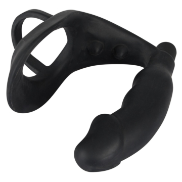 Black Vibrating Cock Ring