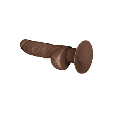 Lifelike Dong - CalExotics Shower Stud Super Stud, 12.75cm, Brown